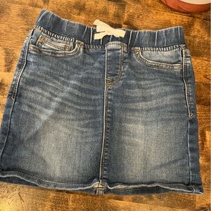 Gap blue Jean skirt girls small